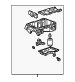 12679238 - : Oil Pan for Cadillac: CT6 Image