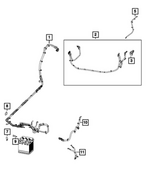 68664114AC - Electrical: Battery Positive Wiring for Jeep: Cherokee Image