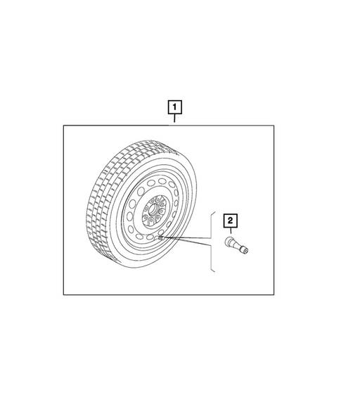 Wheel Spare for 2020 Alfa Romeo Stelvio #0