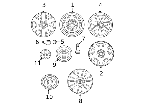 Wheels for 2001 Toyota Avalon #0