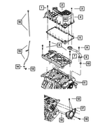 4892171AD - : Oil Pan for Mopar Image