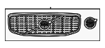32365399 - Body: Upper Grille for Volvo: S60, V60 Image