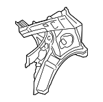 716012M000 - Body: Inner Quarter Panel for Hyundai: Genesis Coupe Image