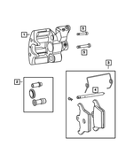 68192016AB - Brakes: Parking Brake Caliper Assembly, Right for Mopar Image