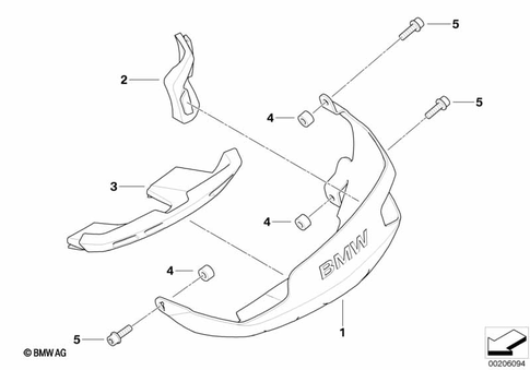 Engine, Ancillary Guard Components for 2009 BMW-Motorrad R 1200 GS Adventure #1