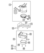 68302026AD - Fuel and Accelerator Pedal: Fuel Tank Skid Plate for Mopar Image