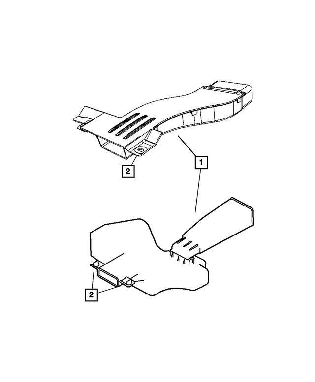 5037918AC - Fuel: Fresh Air Duct for Mopar Image