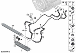 17217850110 - : Transmission Oil Cooler Line, Flow for BMW Image