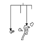 535500E010 - Body: Safety Catch for Lexus: RX330, RX350, RX400h Image