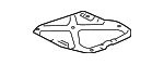 533410E011 - Body: Insulator for Lexus: RX330, RX350, RX400h Image