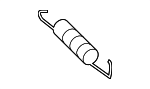 9008450002 - Body: Lock Spring for Lexus: ES300, GS300, GS350, GS400, GS430, IS250, IS350, LS400, LS430, LX570, RX300, RX330, RX350, RX400h, SC300, SC400 Image
