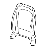 68050474AB - Body: Seat Back Frame for Mopar Image