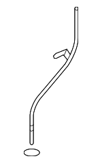 6E115630B - Engine: Tube for Audi: A4, A4 Quattro, A5 Quattro, A6, A6 Quattro, A7 Quattro, A8 Quattro, Q5, Q7, S4, S5, SQ5 Image