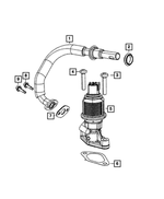 53032853AC - Emission Controls: Egr Tube for Mopar Image