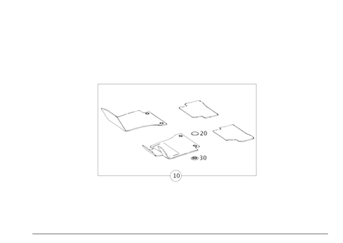 Floor Mats for 2021 Mercedes-Benz AMG GT 53 #0