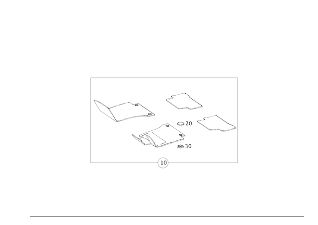 9982077 - Panelling: Snap Fastener for Mercedes-Benz Image