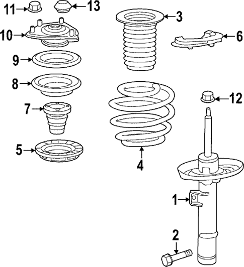 Struts & Components for 2023 Honda HR-V #0