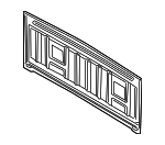 55276534AA - Body: Back Panel for Dodge: Ram 1500, Ram 2500, Ram 3500 Image