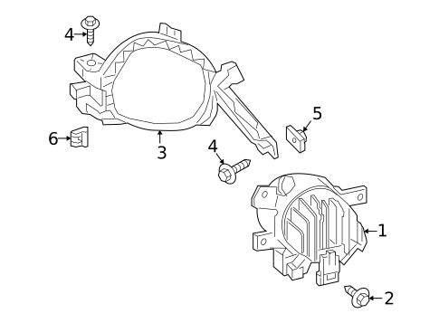 Fog Lamps for 2018 INFINITI QX60 #0