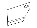 6711447020 - Body: Outer Panel for Toyota: Prius Image