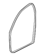 89022837 - : Surround Weather-Strip for Cadillac: DeVille Image