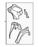32007412 - : Quarter Panel Assembly for Saab: 9-2X Image