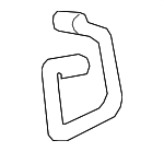 68154171AA - Body: Striker for Chrysler: 200 Image