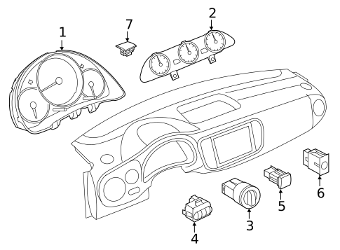 Switches for 2019 Volkswagen Beetle #0