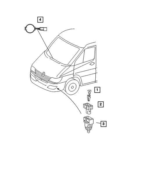 Sensors for 2005 Dodge Sprinter 3500 #3