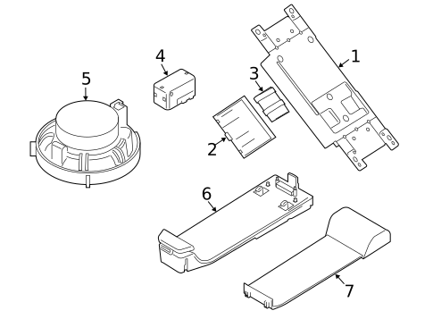 Tire Pressure Monitor Components for 2020 Mini Cooper Clubman #1