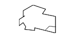 41117174331 - Body: Fender Rail Reinforcement Brace for BMW Image