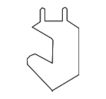 41117174277 - Body: Mount Bracket for BMW Image