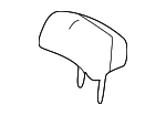 7195050150A2 - Body: Headrest for Lexus: LS500, LS500h Image
