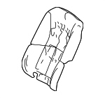 7406450020 - : Seat Back Pad for Lexus: LS500, LS500h Image