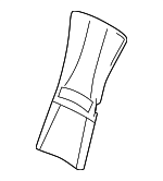 7166150030 - Body: Upper Pad for Lexus: LS500, LS500h Image