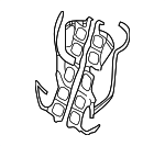 7493050020 - Body: Pad Assembly for Lexus: LS500, LS500h Image