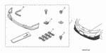 8F01SEP2M0BX - Accessory Components: CLIP, FEMALE for Honda Image
