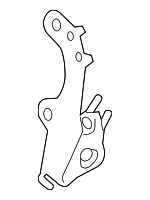 18328662909 - Exhaust: Converter Upper Bracket for BMW Image