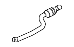18308654964 - Exhaust: Front Muffler for BMW Image