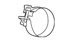 18307614699 - Exhaust: Mount Clamp for BMW Image