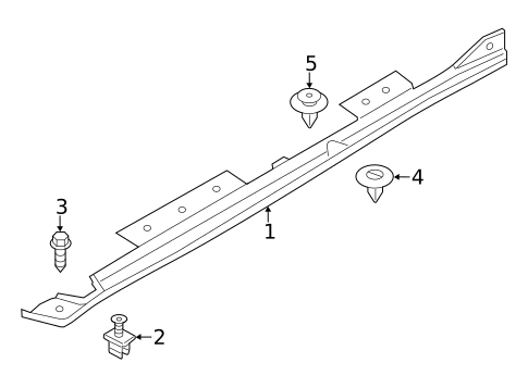 Exterior Trim - Pillars for 2015 Mini Cooper Paceman #0