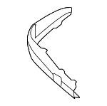 21188002123544 - Body: Molding for Mercedes-Benz Image