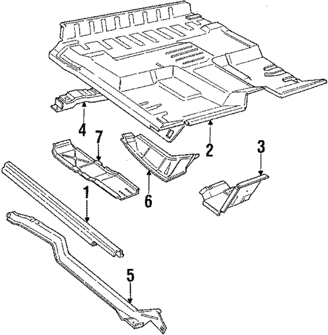 E9TZ98114A46A - Body: Heat Deflector for Ford: Bronco Image