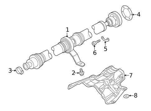 CV Boots & Related Components for 2016 Audi S7 #0
