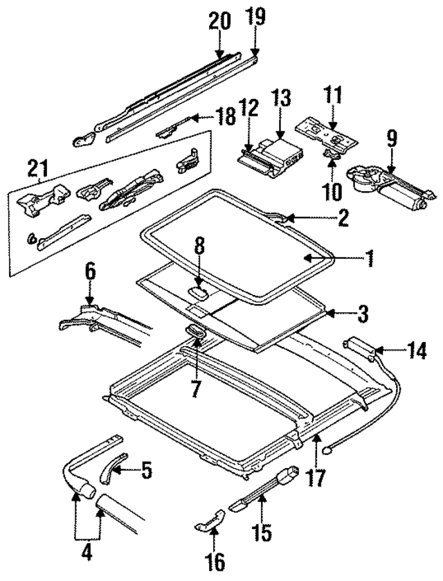 4746280 - Body: Glass for Mopar Image