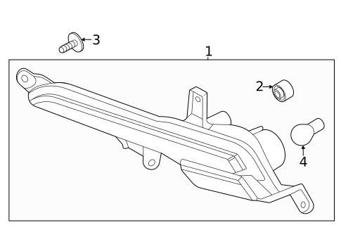 Bumper & Components - Front for 2024 Kia Sorento #2