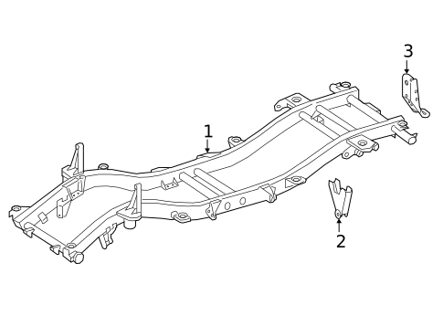 Frame & Components for 2010 Mercedes-Benz G55 AMG #1