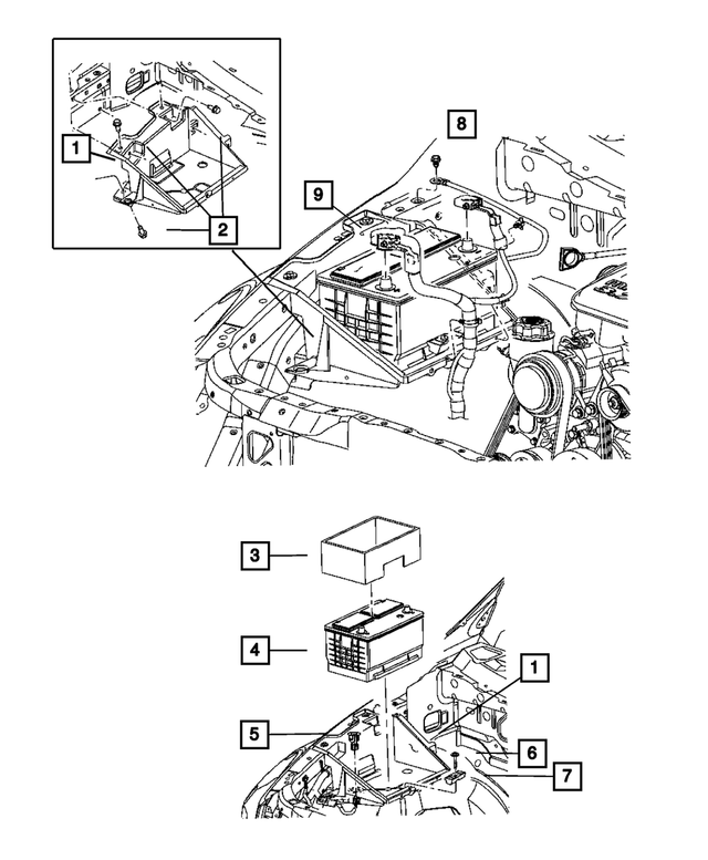 VERH6680AA - Electrical: Storage Battery, Middle East for Mopar Image image