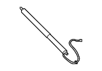 9Y0827851D - Body: Lift Cylinder for Porsche Image