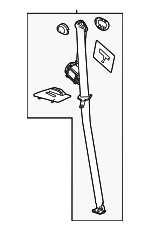 84824359 - : Lap &amp; Shoulder Belt for Cadillac: Escalade ESV | GMC: Yukon XL Image